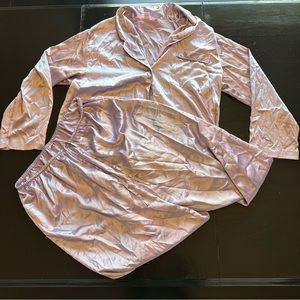 Victorias Secret Large Lavender Purple Set Top and Bottom Sleep wear Sexy